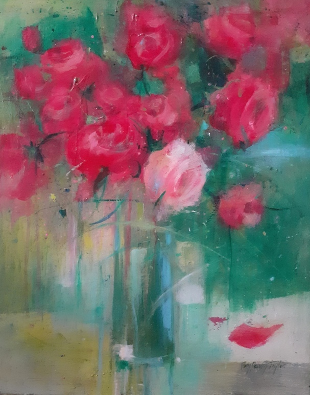 'Roses' by artist Pamela Dawson Taylor